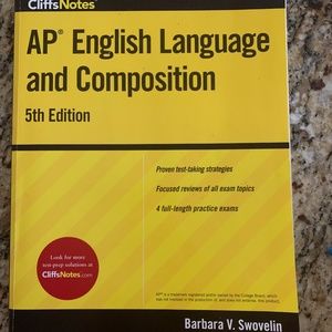 CliffNotes AP English Lang and Comp prep book